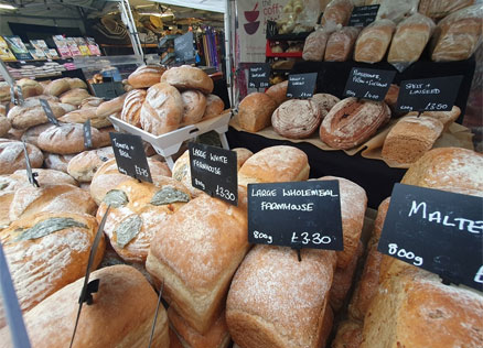 Breads from Coffee Kitchen Bakery in Cockermouth, Cumbria