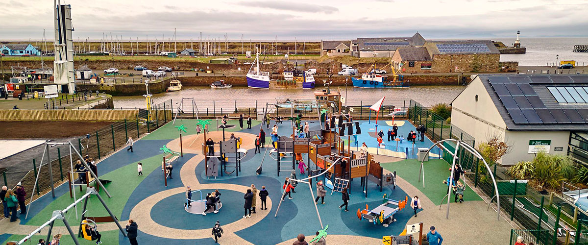 The Shiver Me Timbers play area, Maryport