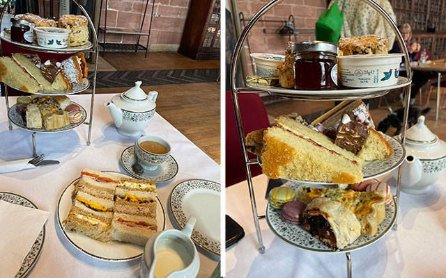 Afternoon tea at Carlisle Cathedral Cafe