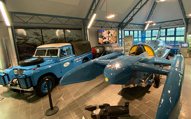 Bluebird at The Ruskin Museum