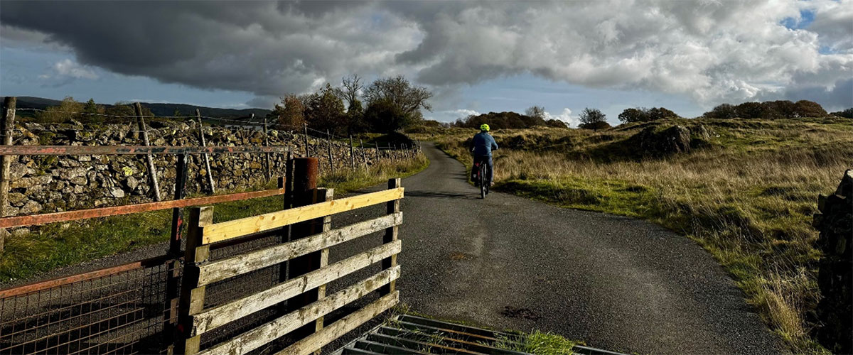 Cycling in the Lake District on our e-bikes