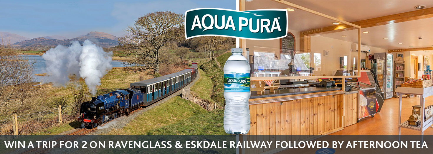 Win a trip for 2 on Ravenglass & Eskdale Railway plus Afternoon Tea