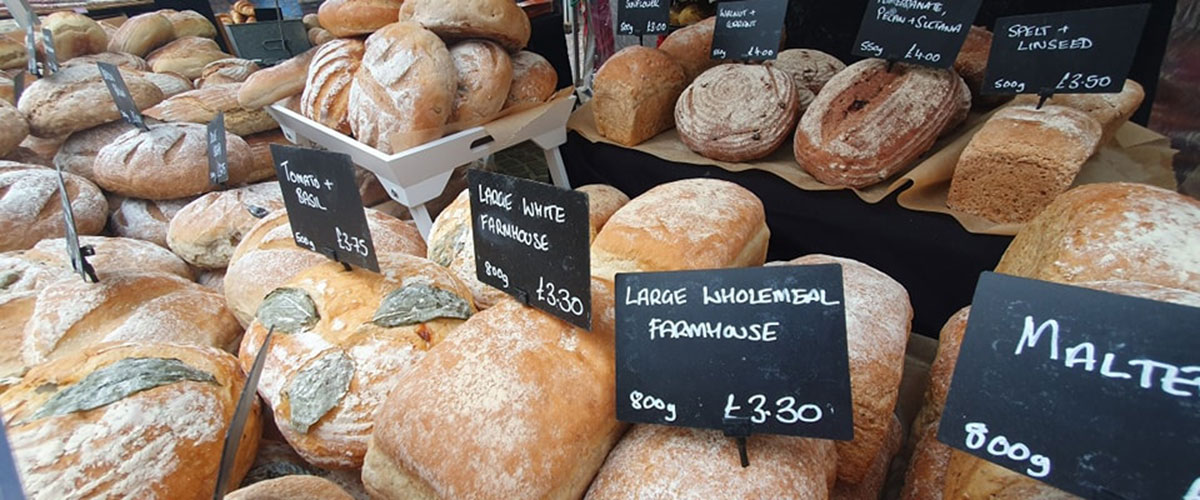 Breads from Coffee Kitchen Bakery in Cockermouth, Cumbria