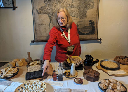 Guided Tour Guide, Kim, at Townend in Troutbeck, Lake District