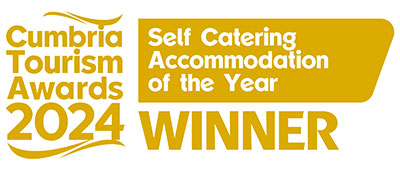 Cumbria Tourism Award 2024 for self-catering accommodation of the year